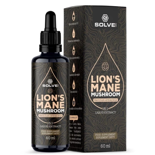 Solve labs - Lion’s Mane Mushroom - 60 ml Solve labs - Lion’s Mane Mushroom - 60 ml